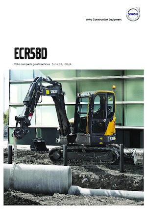 Mini excavatoare Volvo ECR58D