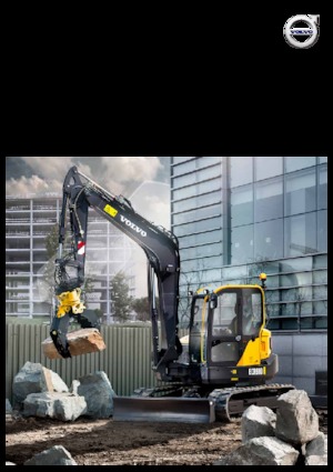 Excavatoare pe șenile Volvo ECR88D
