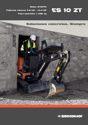 Mini excavatoare Eurocomach ES 10 ZT