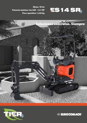 Mini excavatoare Eurocomach ES 14 SR 4