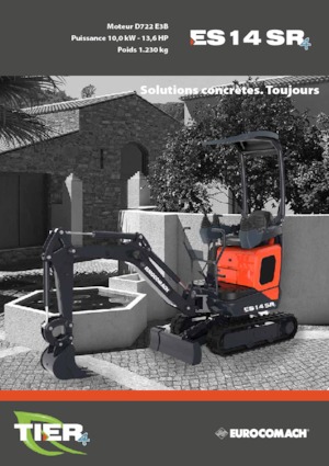 Mini excavatoare Eurocomach ES 14 SR 4