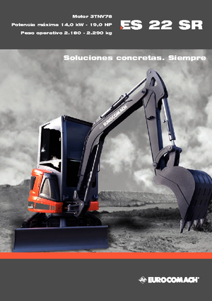 Mini excavatoare Eurocomach ES 22 SR