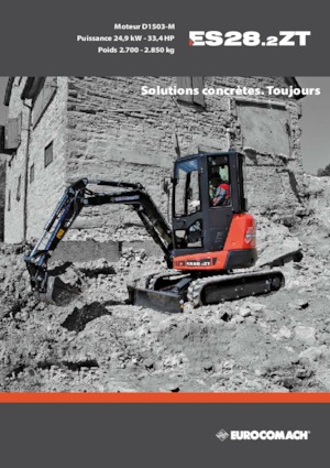 Mini excavatoare Eurocomach ES 28.2 ZT