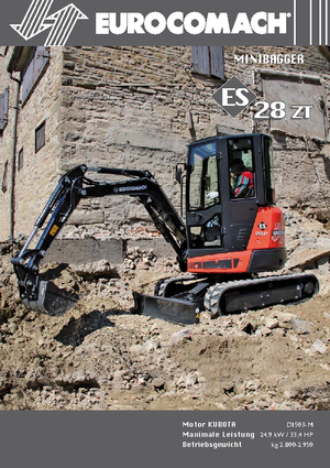 Mini excavatoare Eurocomach ES 28 ZT