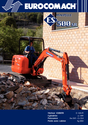 Mini excavatoare Eurocomach ES 300 SR