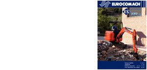 Mini excavatoare Eurocomach ES 300 SR