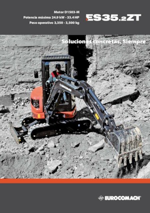 Mini excavatoare Eurocomach ES 35.2 ZT