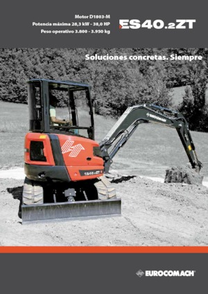 Mini excavatoare Eurocomach ES 40.2 ZT