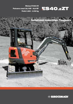 Mini excavatoare Eurocomach ES 40.2 ZT