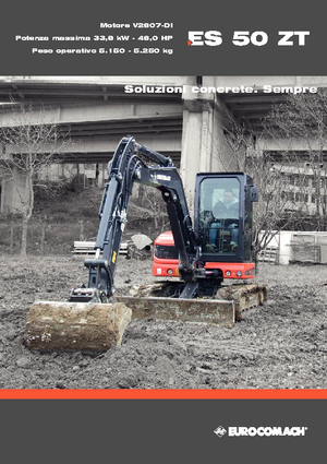 Mini excavatoare Eurocomach ES 50 ZT