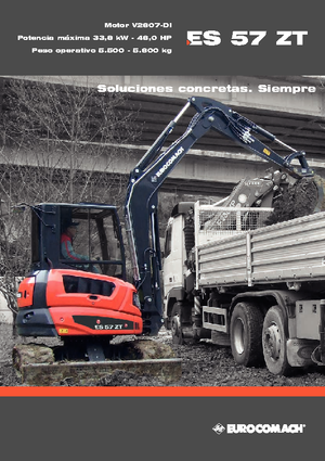 Mini excavatoare Eurocomach ES 57 ZT