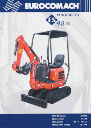 Mini excavatoare Eurocomach ES 90 ZT