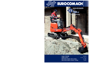 Mini excavatoare Eurocomach ES 90 ZT