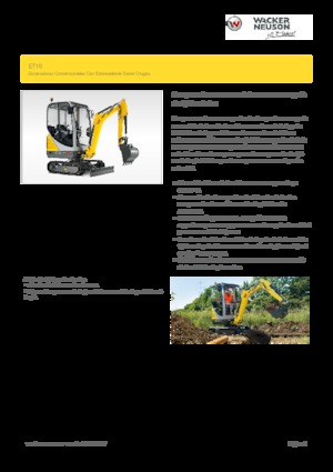 Mini excavatoare Wacker Neuson ET16