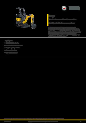 Mini excavatoare Wacker Neuson ET08