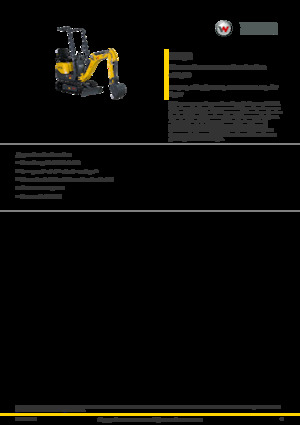 Mini excavatoare Wacker Neuson ET08