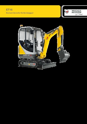 Mini excavatoare Wacker Neuson ET16