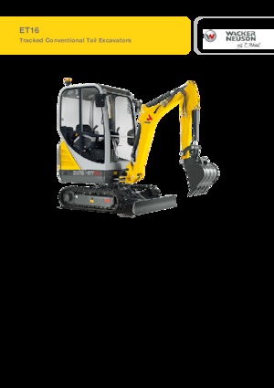 Mini excavatoare Wacker Neuson ET16
