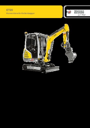 Mini excavatoare Wacker Neuson ET20