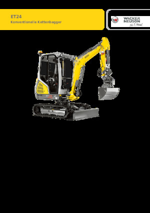 Mini excavatoare Wacker Neuson ET24