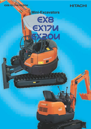 Mini excavatoare Fiat-Hitachi EX 17-2