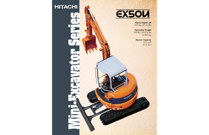 Mini excavatoare Fiat-Hitachi EX 50 U