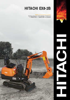 Mini excavatoare Hitachi EX 8-2 B