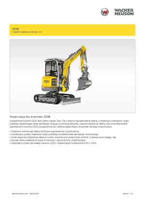 Mini excavatoare Wacker Neuson EZ28