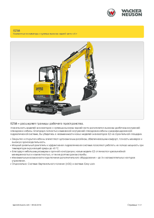 Mini excavatoare Wacker Neuson EZ38