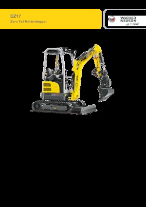 Mini excavatoare Wacker Neuson EZ17-2
