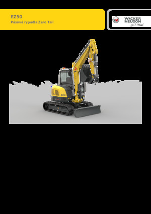 Mini excavatoare Wacker Neuson EZ50