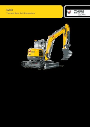 Mini excavatoare Wacker Neuson EZ53