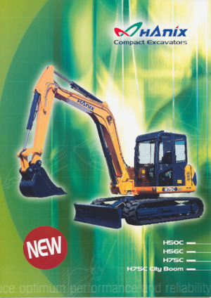 Mini excavatoare Hanix H50C