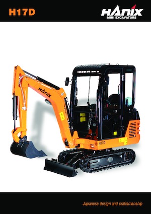 Mini excavatoare Hanix H17D