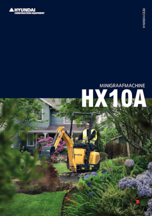 Mini excavatoare Hyundai HX10A