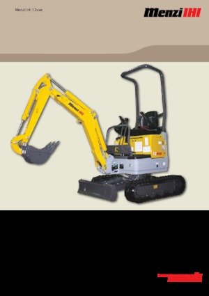 Mini excavatoare Menzi IHI 12vxe