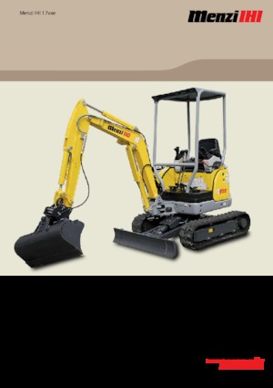 Mini excavatoare Menzi IHI 17vxe