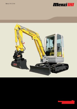 Mini excavatoare Menzi IHI 27v4