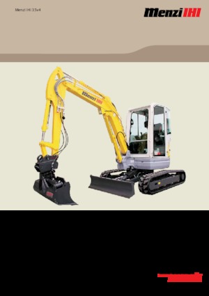 Mini excavatoare Menzi IHI 35v4