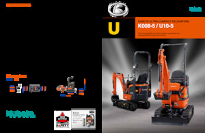 Mini excavatoare Kubota K008-5