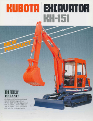 Mini excavatoare Kubota KH151