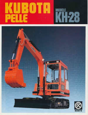 Mini excavatoare Kubota KH28
