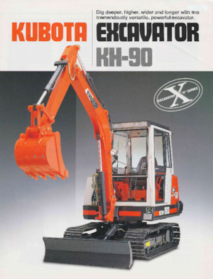Mini excavatoare Kubota KH90