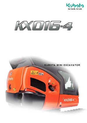 Mini excavatoare Kubota KX016-4 G