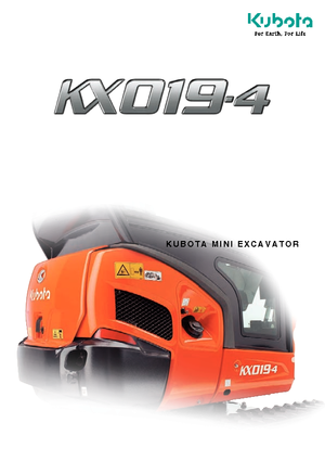 Mini excavatoare Kubota KX019-4 GL