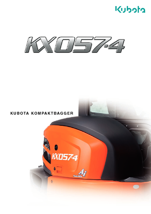 Mini excavatoare Kubota KX057-4