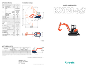 Mini excavatoare Kubota KX101-3α2