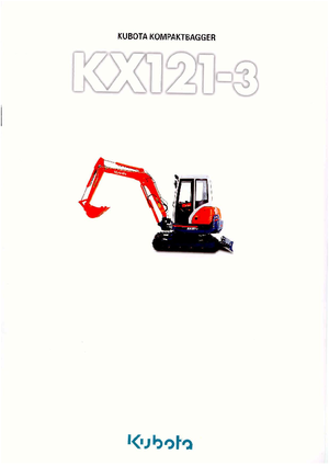 Mini excavatoare Kubota KX121-3 GL