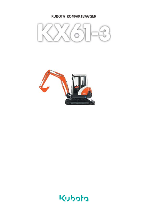 Mini excavatoare Kubota KX61-3 GL