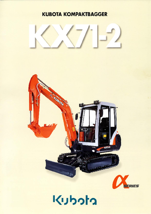 Mini excavatoare Kubota KX71-2 G